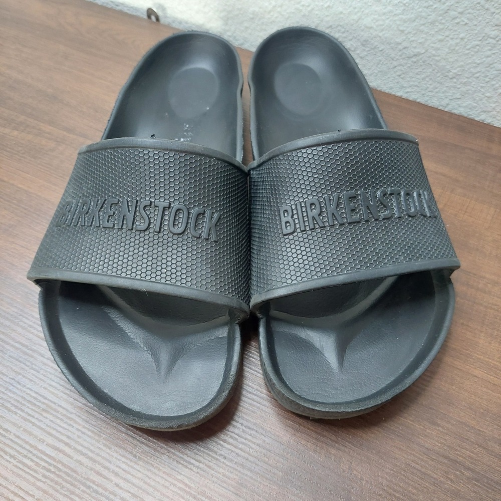 Birkenstock Barbados EVA Lightweight Black Slides Sandals Women's 11 Men's 9‎